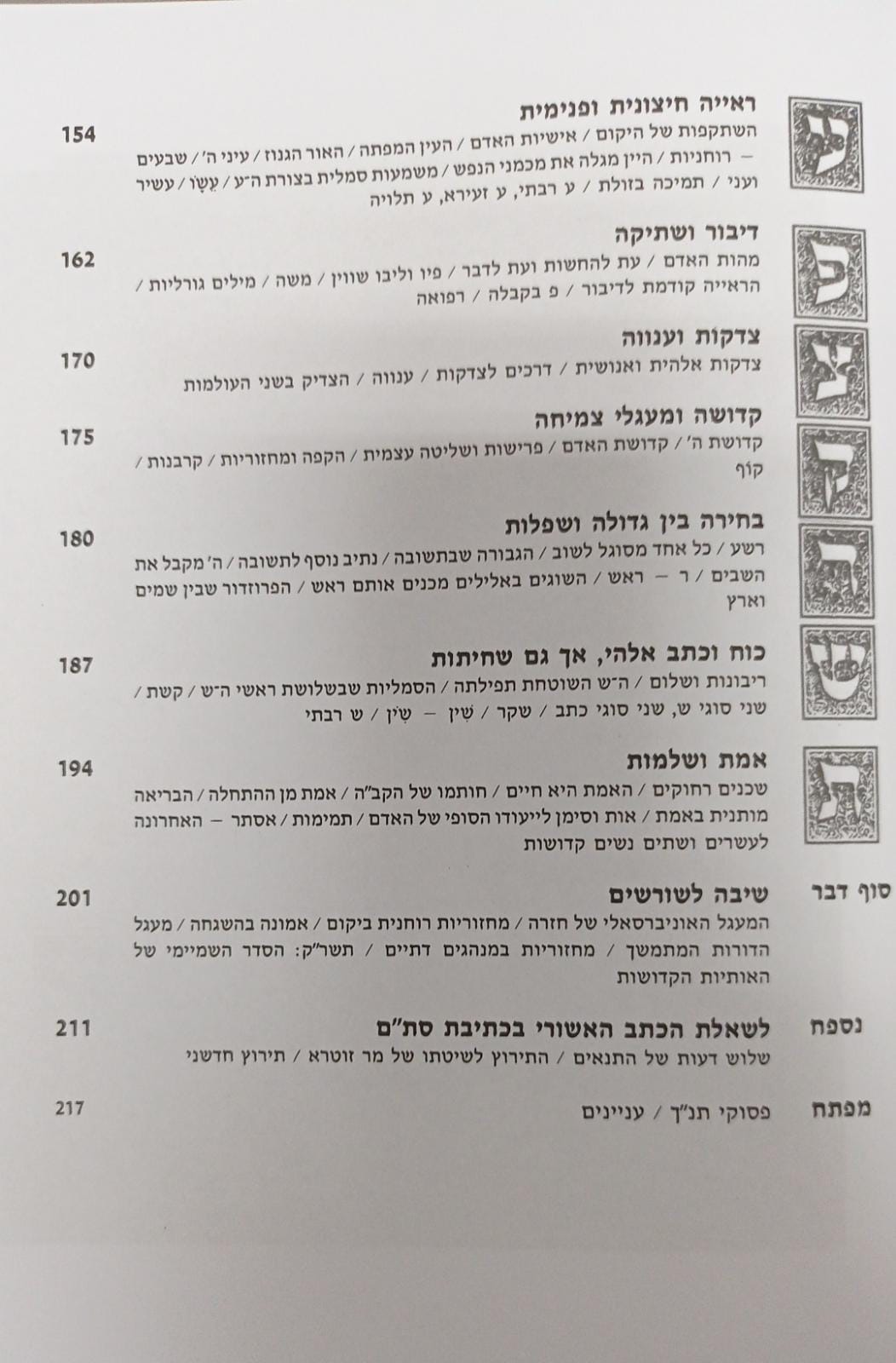 עולם האותיות במעשה ומחשבה